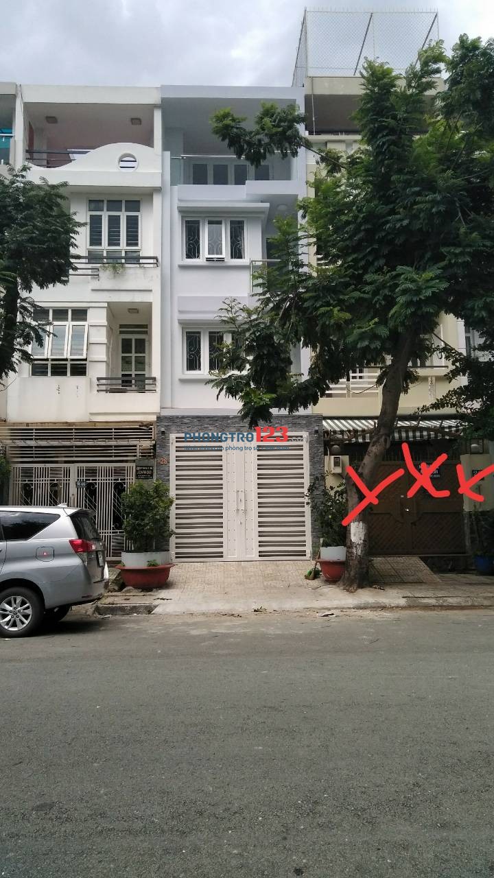 Nhà cho thuê P.Tân Phong, Q.7, gần bờ sông, gần Phú Mỹ Hưng, Lotte Mart Q.7