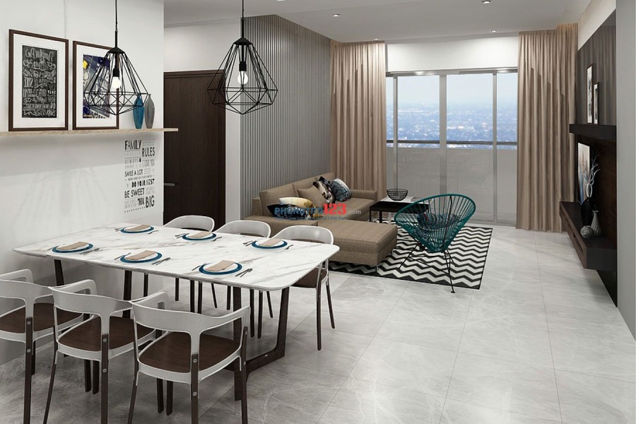 Cần cho thuê căn hộ Sadora Sala 2PN, diện tích 88m2, full nội thất. Giá tốt 1000usd/tháng