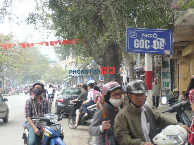 Nhà 25B /Ngách 106 Ngõ Gốc Đề, Phố Minh Khai, Hà Nội. có sân để xe máy (Chấp nhận trung gian)