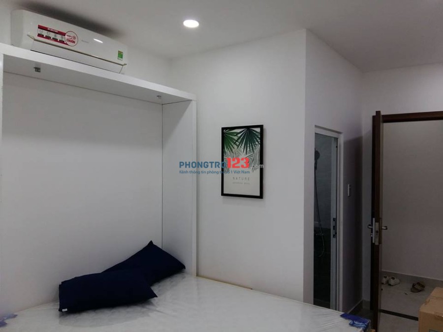 Cho thuê căn hộ dịch vụ - Ngã tư Huỳnh Tấn Phát và Hoàng Quốc Việt - Nội thất đầy đủ