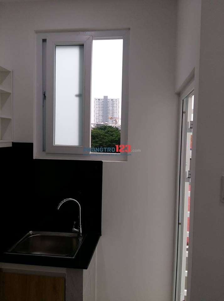 Cho thuê căn hộ dịch vụ - Ngã tư Huỳnh Tấn Phát và Hoàng Quốc Việt - Nội thất đầy đủ