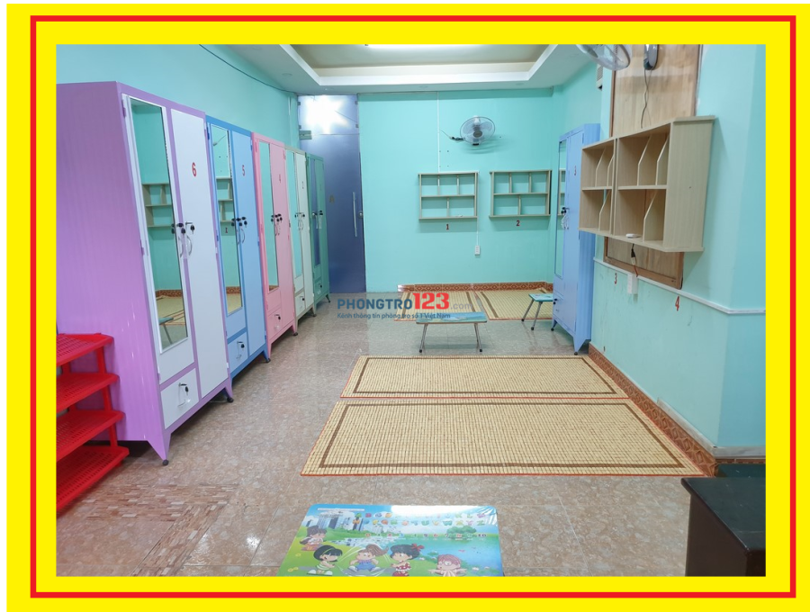 Phòng ở ghép Gò Vấp, 32m2, bao trọn gói 900K, đủ tiện nghi