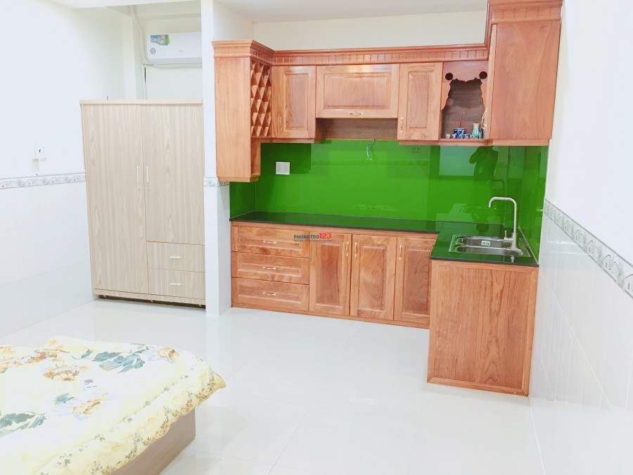 Cho thuê căn hộ mini đầy đủ nội thất S=30m2 đường Nguyễn Trọng Tuyển, Tân Bình giá chỉ 6.8tr/tháng