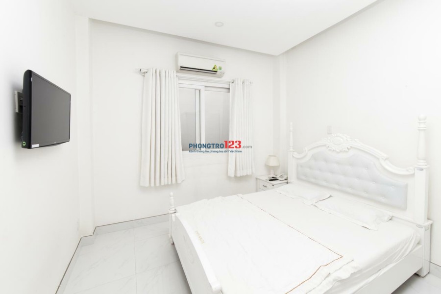 Cho thuê căn hộ mini đường Trần Hưng Đạo, quận 1, 20m2, full nội thất, giá 6.5tr 0908721675