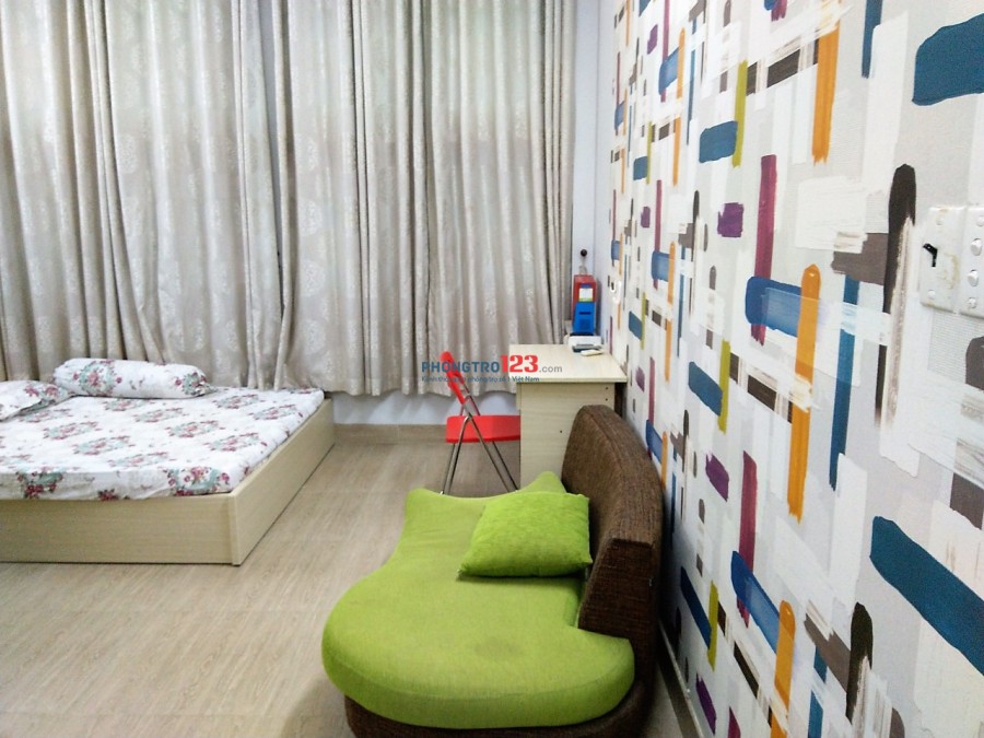Phòng mới, đầy đủ tiện nghi, 63/16 Nguyễn Hữu Cầu, P.Tân Định, Q.1