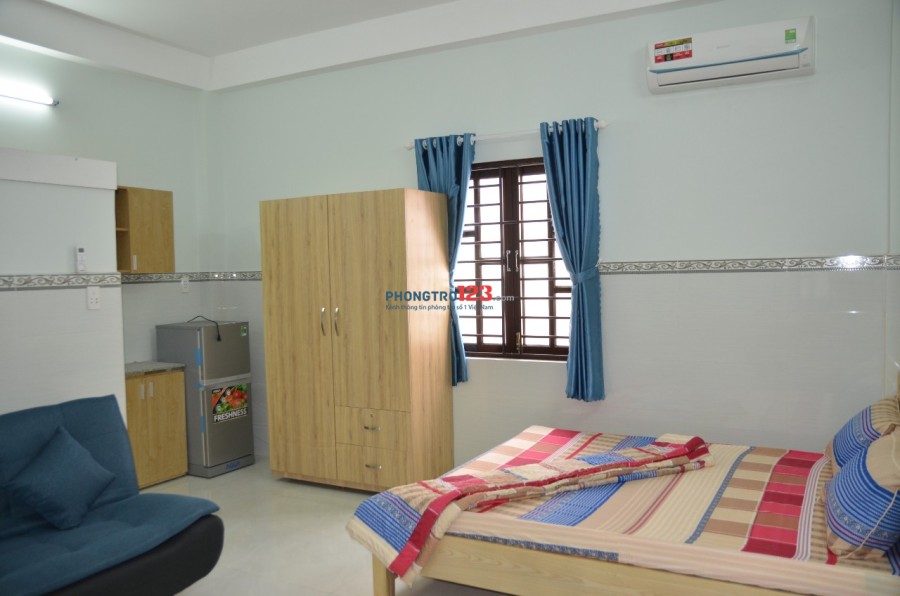 Phòng cao cấp full nội thất dt 30m2 đường Hoàng Văn Thụ ngay sân bay giá 5tr/1tháng