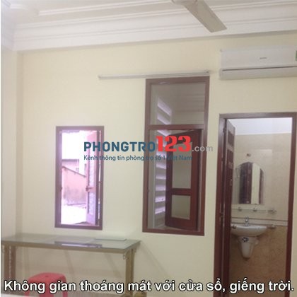 Phòng cho thuê full nội thất Quận 1, nhà mới-sạch sẽ-an ninh, gần chợ Tân Định chỉ với 6tr/tháng