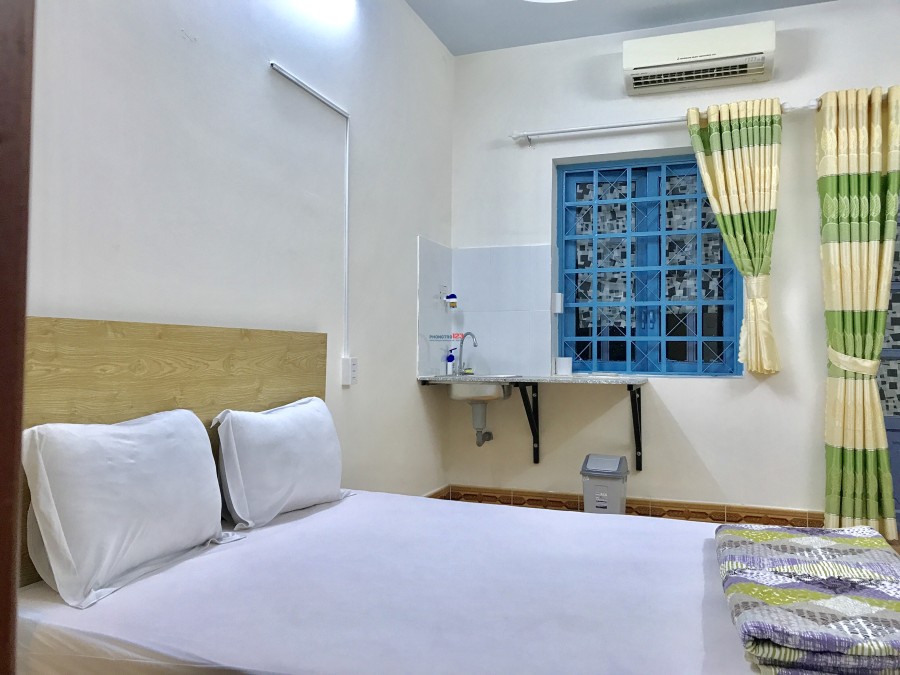 Phòng trọ cao cấp 30m2 Quang Trung, Gò Vấp + full nôi thất + giờ tự do