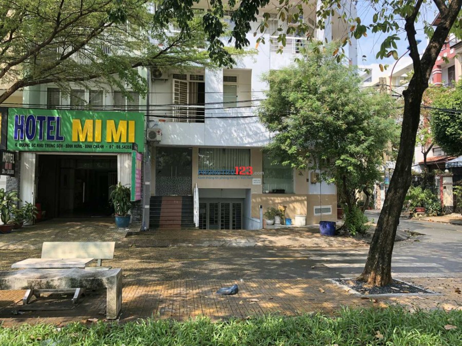 Phòng Máy Lạnh, tủ lạnh, kệ bếp, wc riêng tại KDC Trung Sơn gần cầu Him Lam Q.7, Gần cầu Nguyễn Văn Cừ-3,7tr