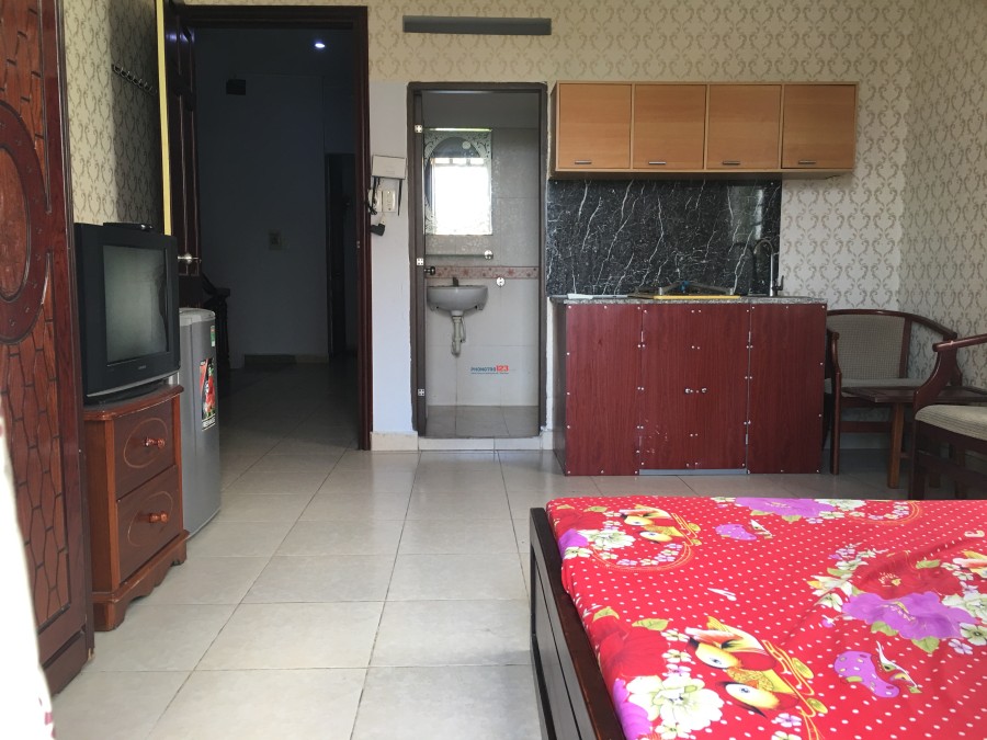 Cho thuê phòng máy lạnh có nột thất gần chung cư An Lộc