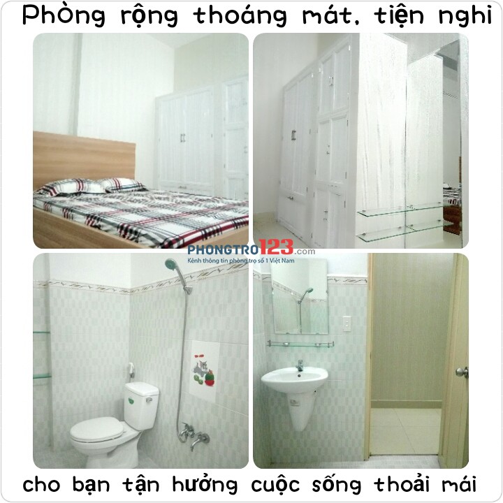 Phòng trọ Quận 4, cách trung tâm TP. 1 km. Nhận phòng ngay, dịch vụ quản lý chuyên nghiệp. Giá 5,5 triệu