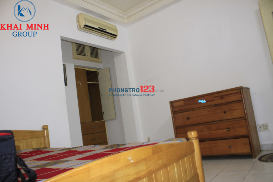 Phòng có máy lạnh, Wc riêng- đường Chu Văn An, Bình Thạnh,giá từ 3,2tr