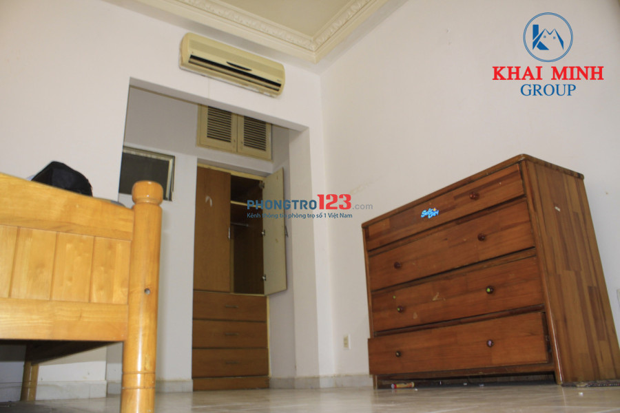 Phòng có máy lạnh, Wc riêng- đường Chu Văn An, Bình Thạnh,giá từ 3,2tr