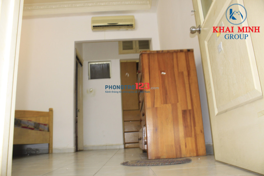 Phòng có máy lạnh, Wc riêng- đường Chu Văn An, Bình Thạnh,giá từ 3,2tr