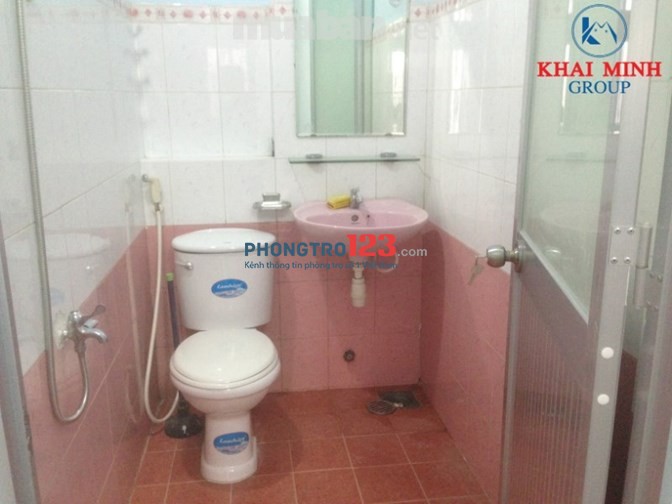 Phòng có máy lạnh, Wc riêng- đường Chu Văn An, Bình Thạnh,giá từ 3,2tr