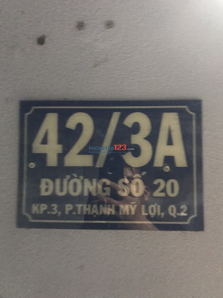 Cho thuê phòng trọ Quận 2, 18-25m2, an ninh, giá rẻ, Đường Nguyễn Thị Định