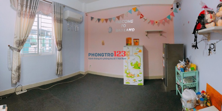 Cho thuê phòng đẹp, giá rẻ Quận 10, free wifi hầm giữ xe