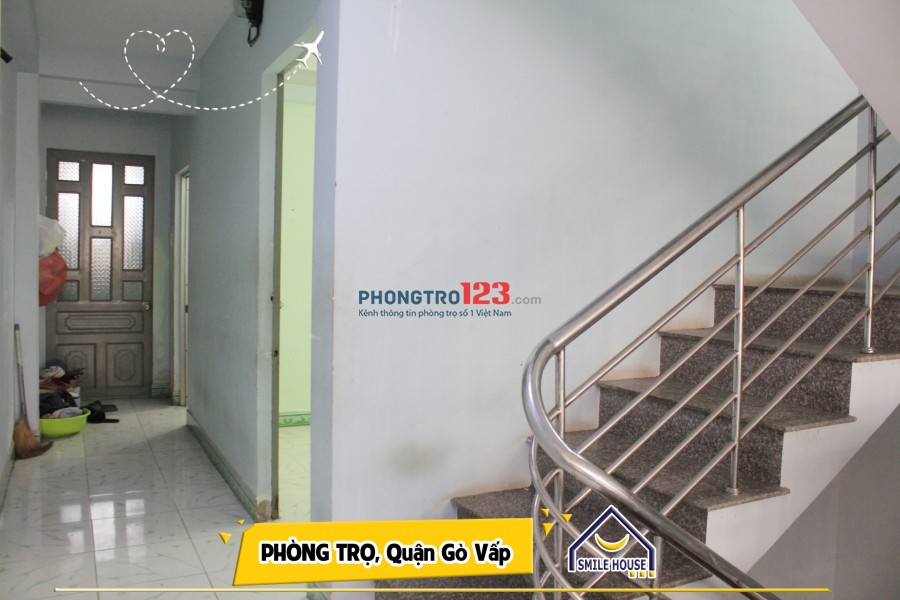 Phòng trọ trong nhà nguyên căn ở 1-2 người free máy giặt bếp tủ lạnh cách 981 Lê Đức Thọ 100m
