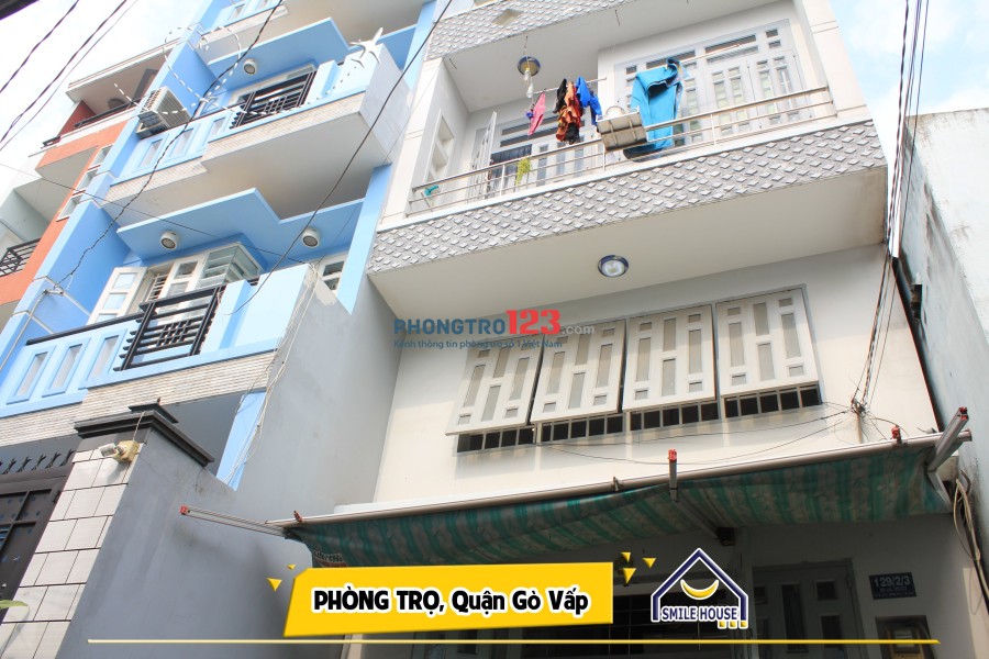 Phòng trọ trong nhà nguyên căn ở 1-2 người free máy giặt bếp tủ lạnh cách 981 Lê Đức Thọ 100m