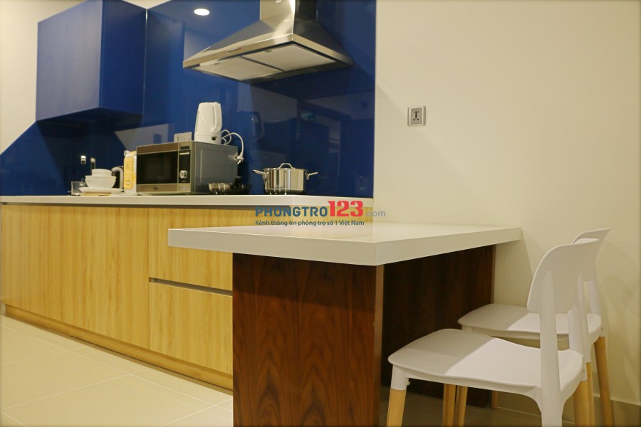 Cho thuê căn hộ mini 1PN/1WC MT Hồng Hà full nội thất cao cấp chỉ 10tr/th, Tel 0932709098 A.Lộc