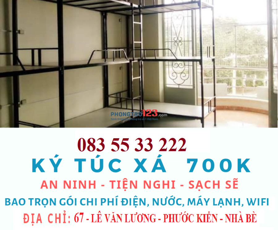 Cho thuê ktx 450 đh UEF, gần ngã 4 Hàng Xanh
