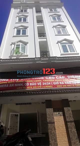 Phòng trọ giá rẻ mới xây tiện nghi Phạm Văn Bạch, quận Tân Bình