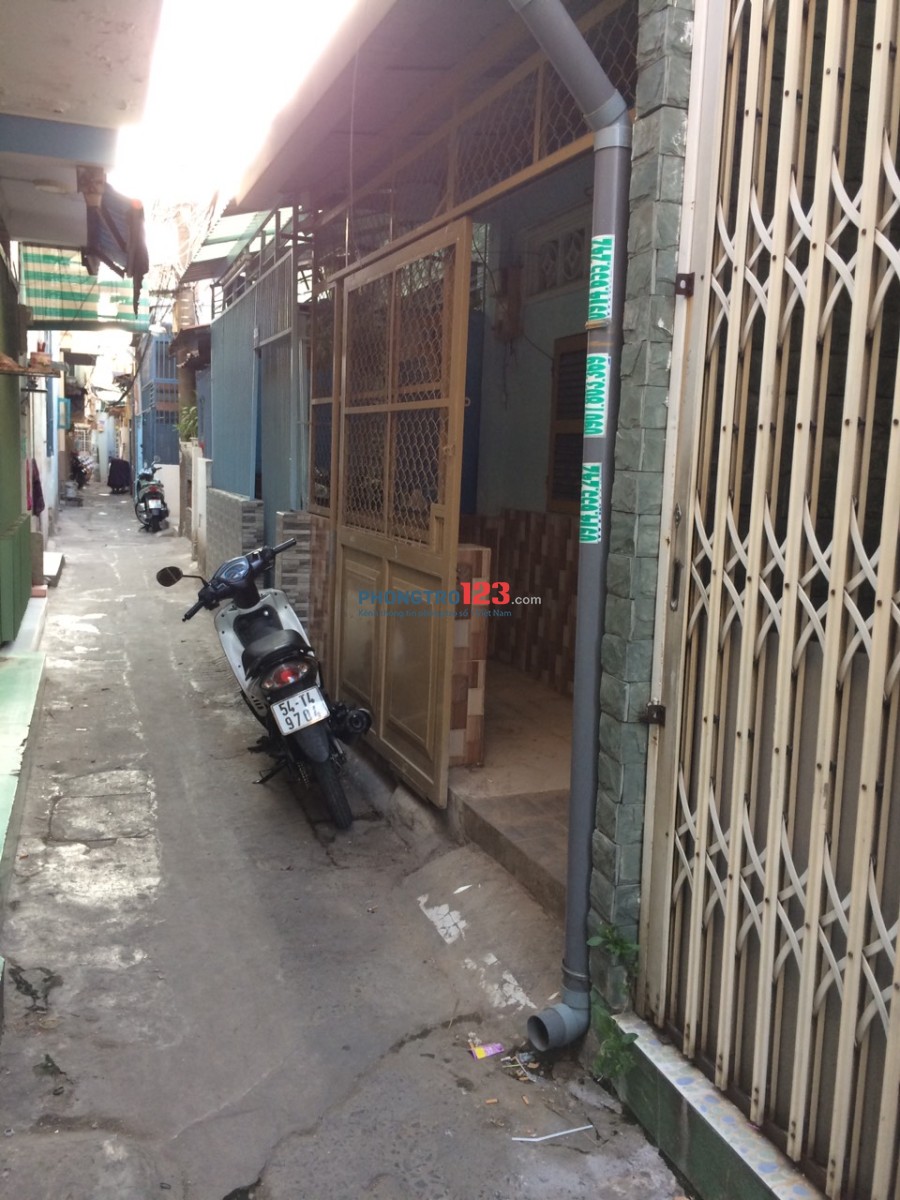 Nhà cho thuê đường Phạm Thế Hiển, gần chợ, trường học