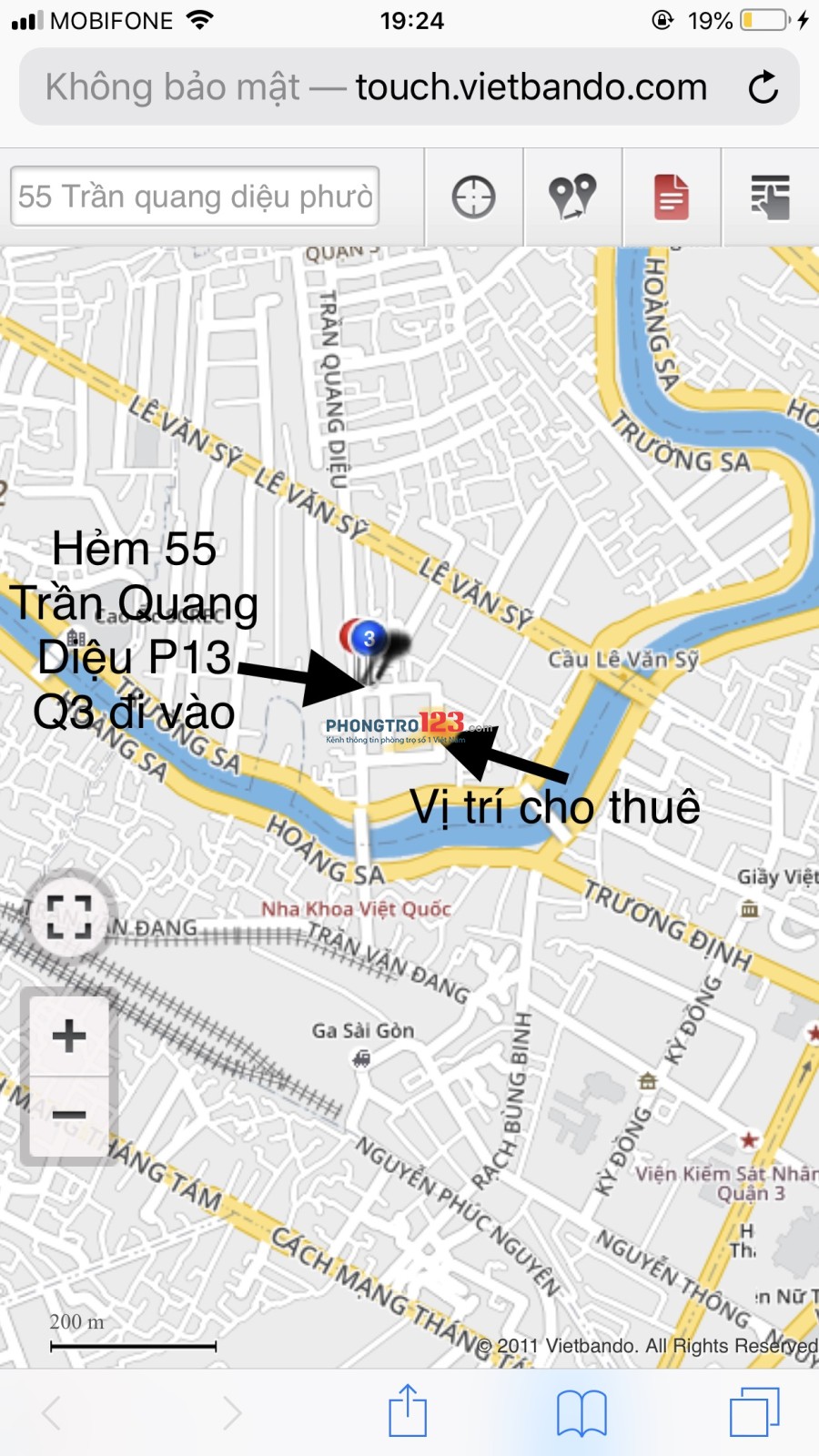 Cho Thuê Phòng 26m2 Hẻm 8M 55 Trần Quang Diệu- Lê Văn Sỹ, Phường 13, Quận 3