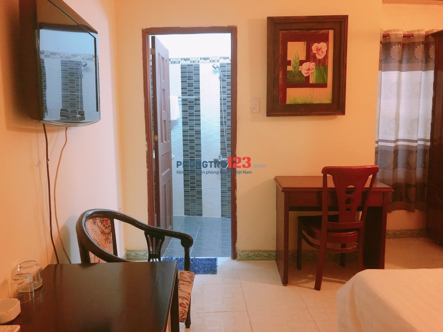 Cho thuê phòng Full nội thất cao cấp mặt tiền Tân Hải, Q.Tân Bình, giá từ 4,5tr/tháng Ms Tuyết Anh