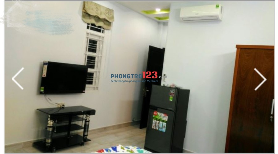 Cho thuê phòng cao cấp Full nội thất tại An Bình, P.6, Q.5. LH : Ms Thanh 0908223779