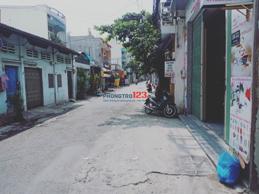 Cho thuê nhà 1 lầu hẻm xe tải gần Chợ Sơn Kỳ Đường Đỗ Nhuận Q Tân Phú giá 11tr/tháng