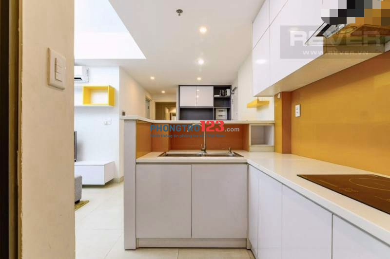 Cho thuê căn hộ Masteri Thảo Điền 65m², 2PN, Full nội thất, giá 16,3tr/tháng. LH Mr Khang