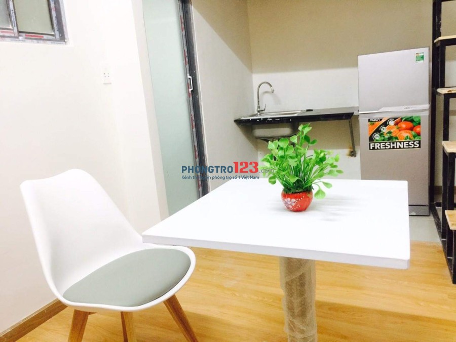 Phòng trọ mới 100%, nội thất đầy đủ cao cấp tiện nghi sang trọng Bình Thạnh