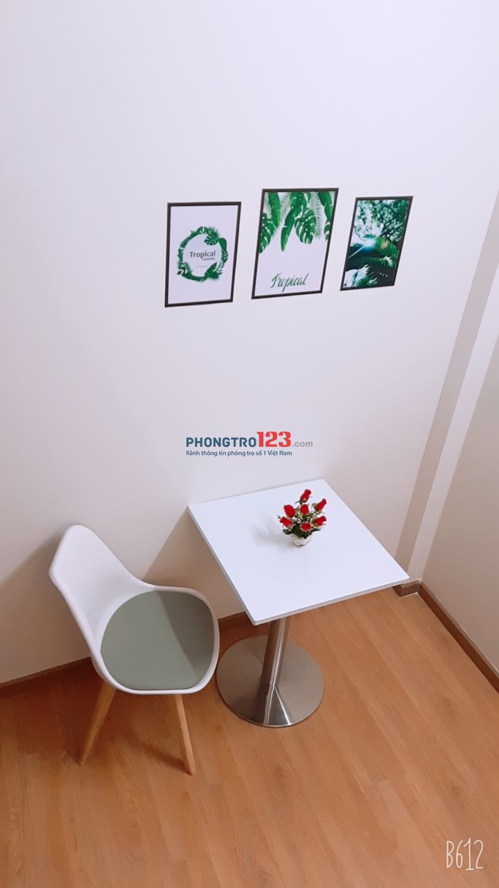 Phòng trọ mới 100%, nội thất đầy đủ cao cấp tiện nghi sang trọng Bình Thạnh