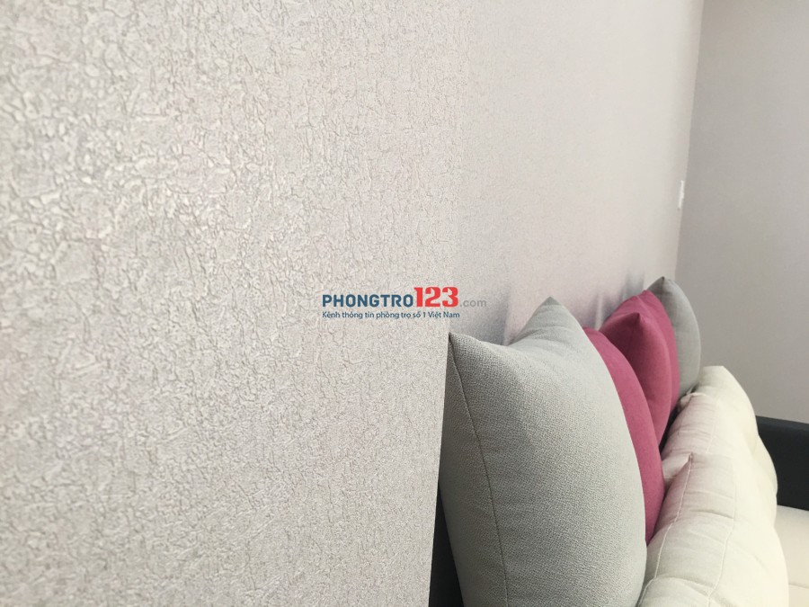 Cần cho thuê căn hộ 1PN vừa ở vừa làm văn phòng, đã vào nội thất cơ bản 11tr/ tháng
