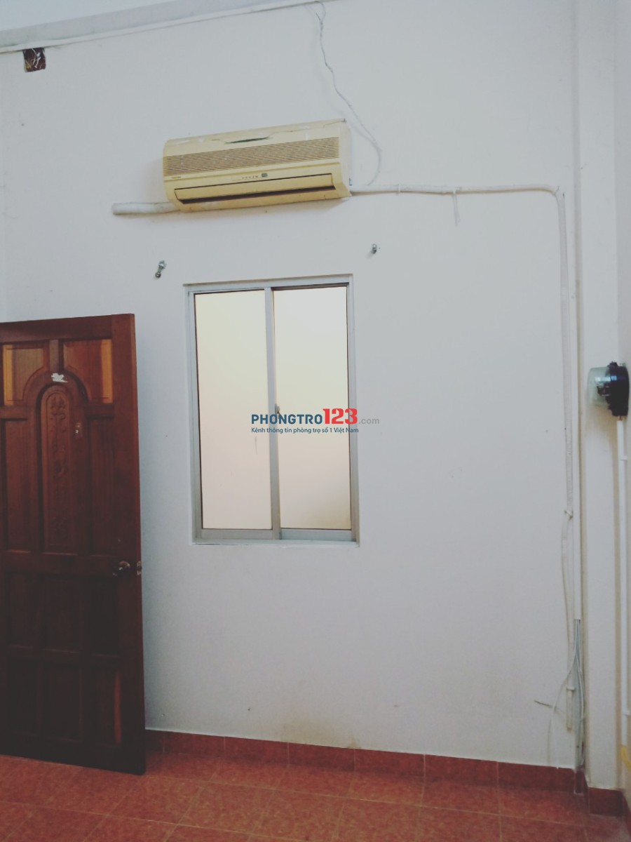 Cho nữ thuê phòng có máy lạnh tại Báu Cát 1, Q.Tân Bình, giá 1,45tr/tháng. LH Ms Như