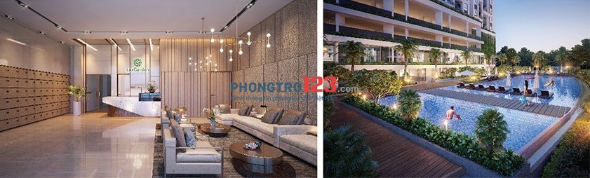 Cho thuê chung cư LuxGarden 2pn, 2wc