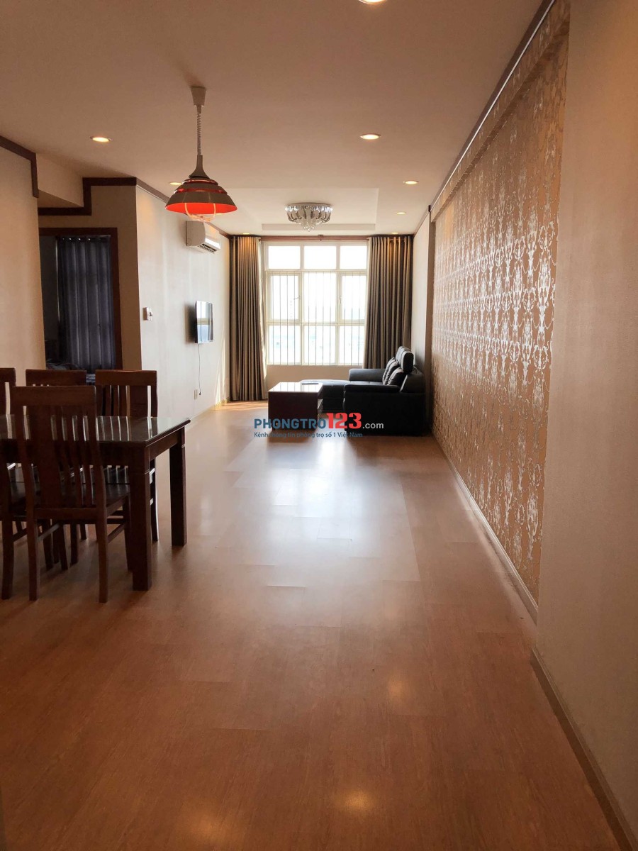 Chung cư cao cấp Hoàng Anh Thanh Bình cho thuê căn hộ: 114m2, 3PN, 2WC, Giá chỉ 15 triệu/tháng