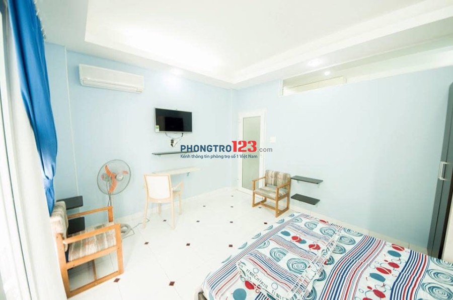 Cho thuê căn hộ cao cấp 2 phòng ngủ quận Tân Bình khu an ninh cao gần sân bay Tân Sơn Nhất