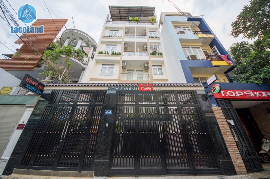 Cho thuê căn hộ cao cấp an ninh nghiêm ngặt quận 3 Lê Văn Sỹ ngay nhà thờ Bà Chuông, chợ Bùi Phát
