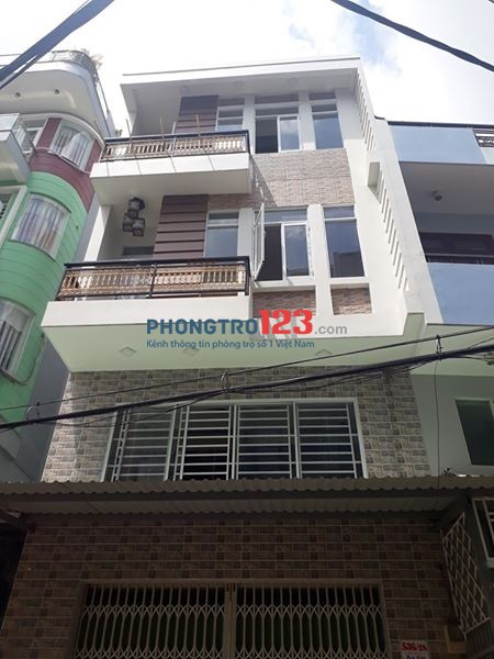Nhà cho thuê nguyên căn 3 lầu đường xe tải