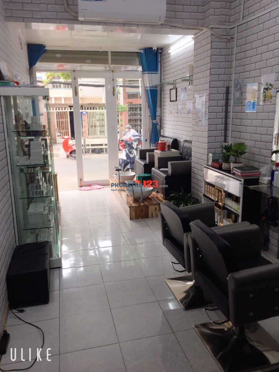 Cần cho thuê mặt bằng làm nails, spa, văn phòng công ty có thể ở lại quận Bình Tân