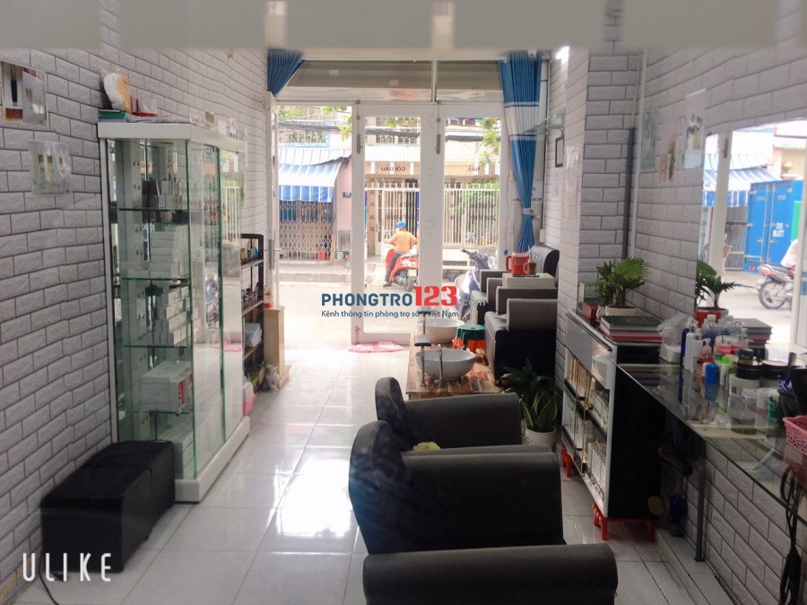 Cần cho thuê mặt bằng làm nails, spa, văn phòng công ty có thể ở lại quận Bình Tân