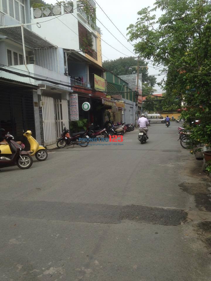Mặt bằng cho thuê Nguyễn Oanh 4x20 1PN1WC cầu thang cuối nhà mới sơn sửa