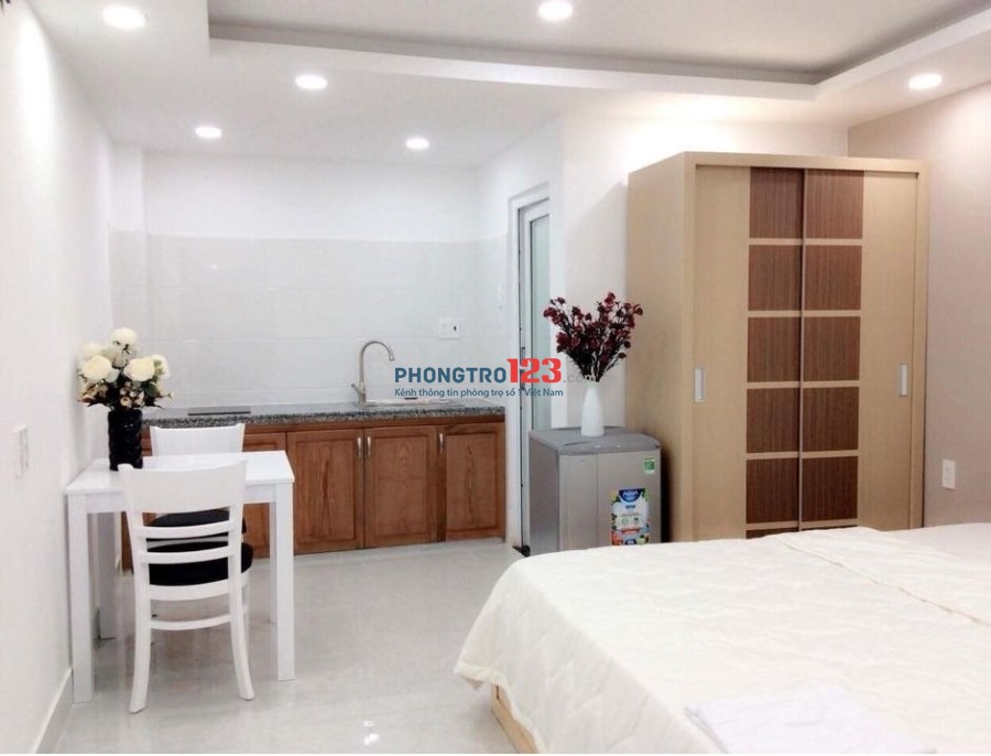 Cho thuê căn hộ mini đường Trần Quang Diệu, trung tâm quận 3. Full nội thất mới 100%