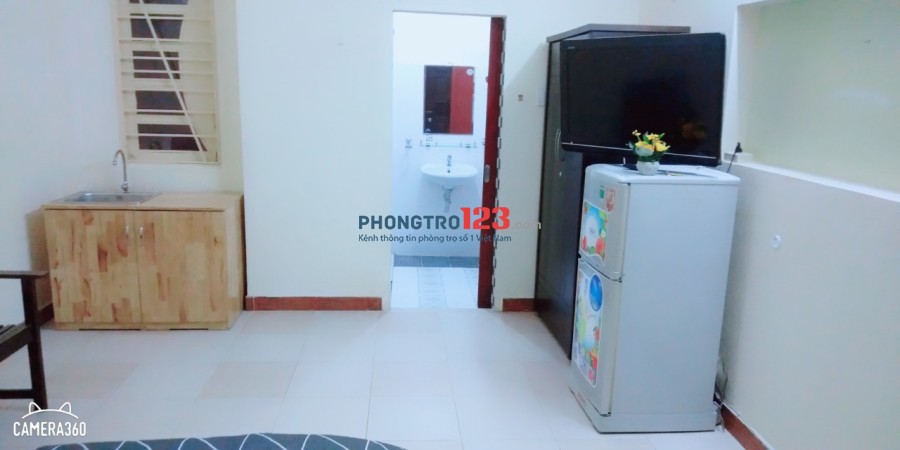 Phòng cho thuê full nội thất, giờ giấc tự do, Trương Định, Quận 3