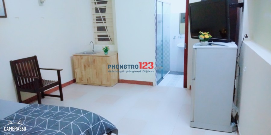 Phòng cho thuê full nội thất, giờ giấc tự do, Trương Định, Quận 3