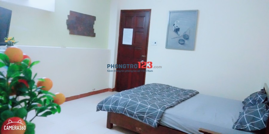 Phòng cho thuê full nội thất, giờ giấc tự do, Trương Định, Quận 3