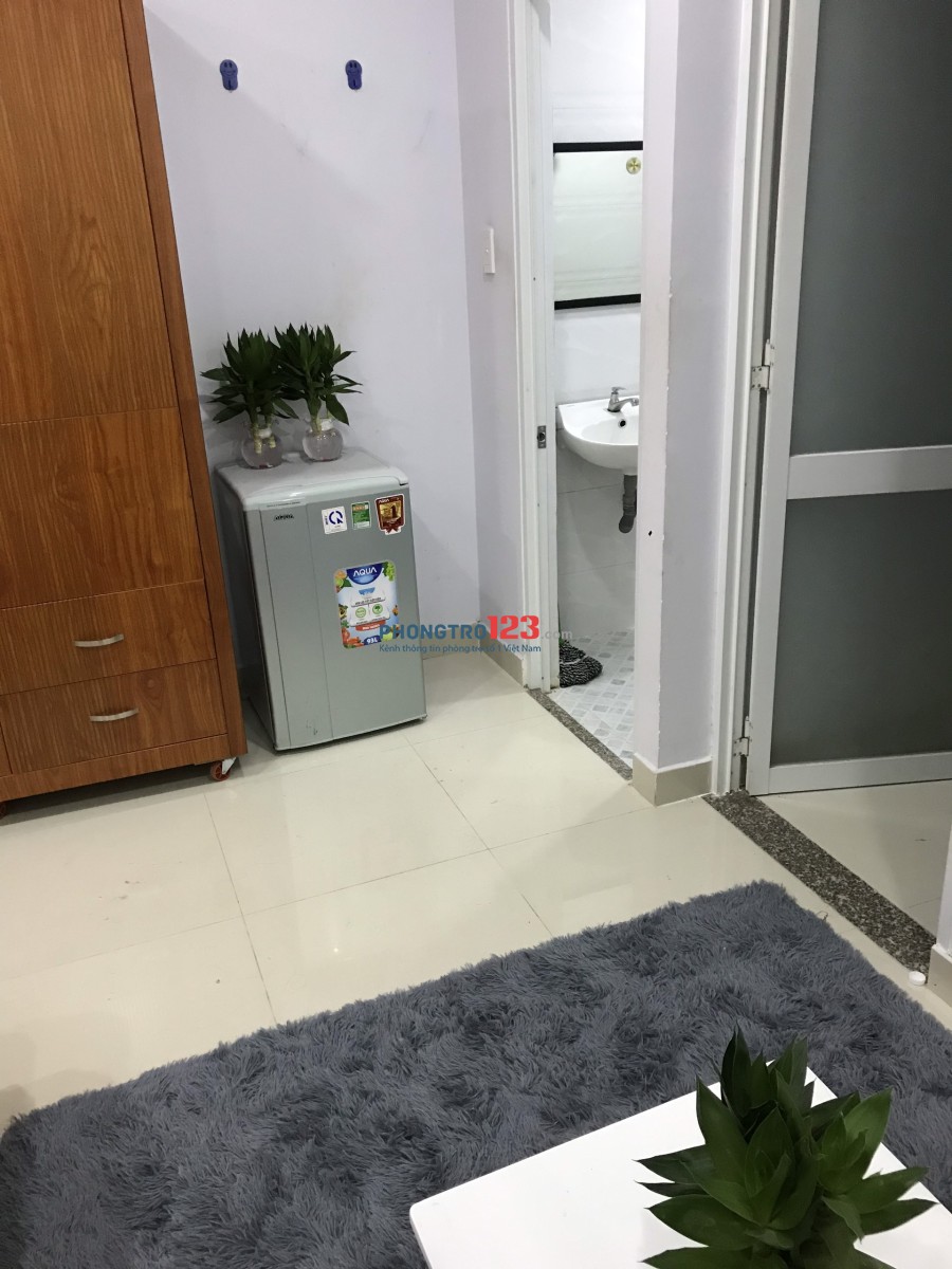 Cho thuê phòng 20m2 có FULL NỘI THẤT -giờ giấc tự do