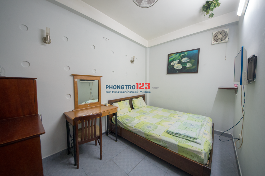 Phòng cho thuê full tiện nghi, sạch sẽ giá chỉ 5tr tại Trương Định, Q.3